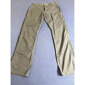 Carhartt Men's dark gray Cotton Rugged flex relaxed fit canvas work pant Size 31